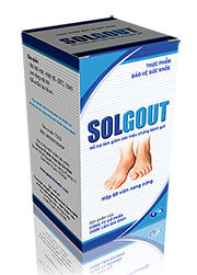Solgout có tác dụng làm giảm acid uric trong máu góp phần điều trị bệnh Gout